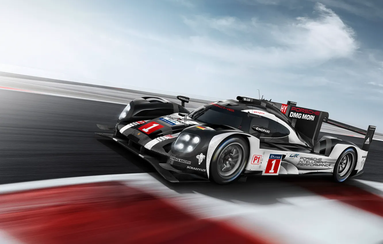 Photo wallpaper Porsche, Hybrid, WEC, 919, 2016, FIA