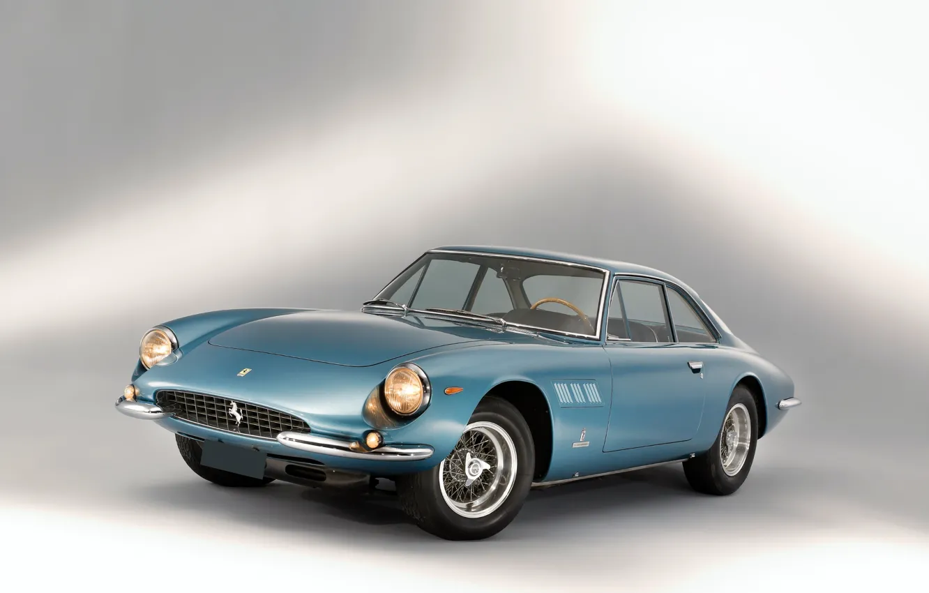 Photo wallpaper background, Ferrari, Ferrari, classic, 500, the front, 1964, Superfast