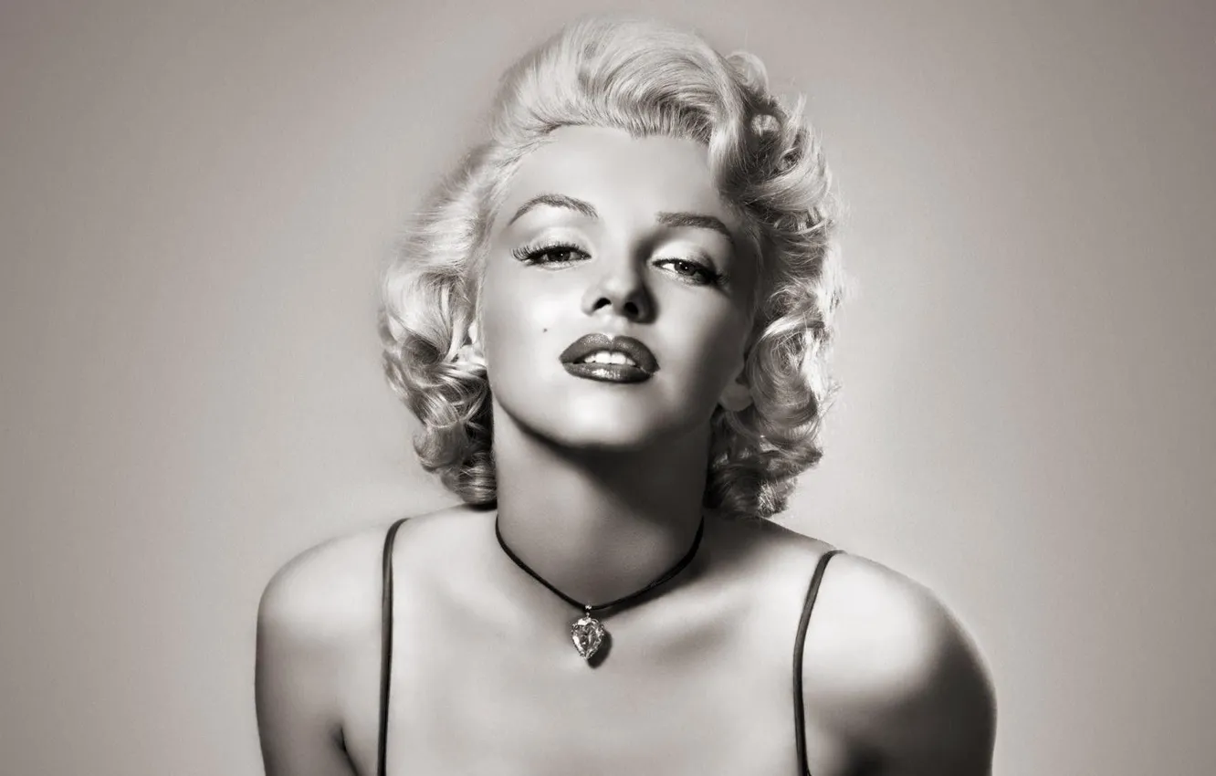 Photo wallpaper stars, retro, actress, singer, Marilyn Monroe