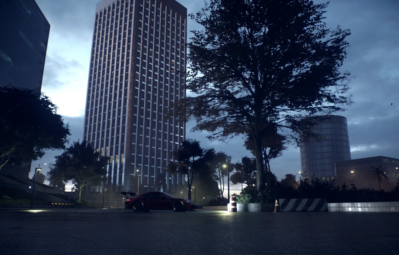 Photo wallpaper GT3-RS, Need For Speed 2015, Need For Speed 2016