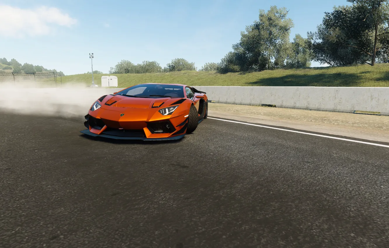 Photo wallpaper drift, Avendator, The Crew, Lamboghini