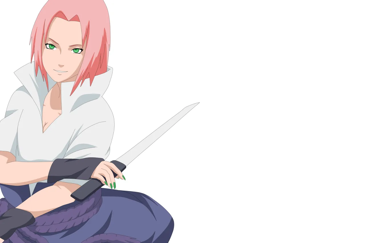 Photo wallpaper sword, game, Naruto, anime, ken, blade, ninja, asian