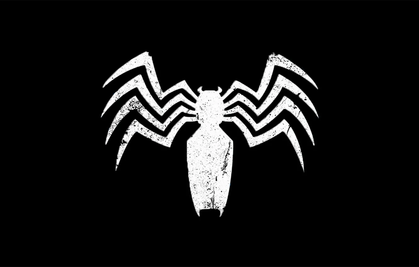 Photo wallpaper minimalism, Venom, Marvel