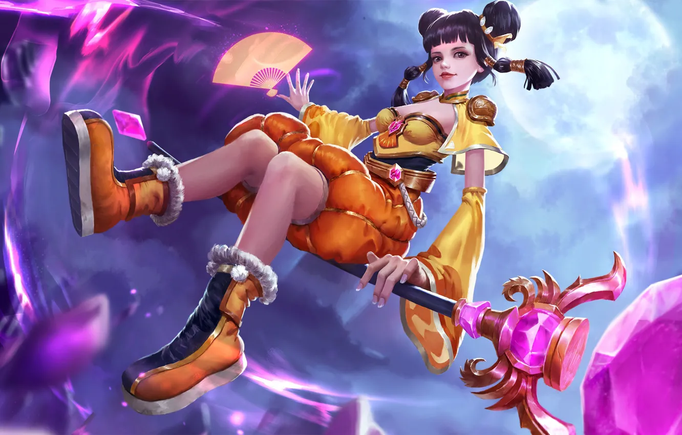 Photo wallpaper girl, hon, art, Heroes of Newerth, Xiao Qiao Pearl