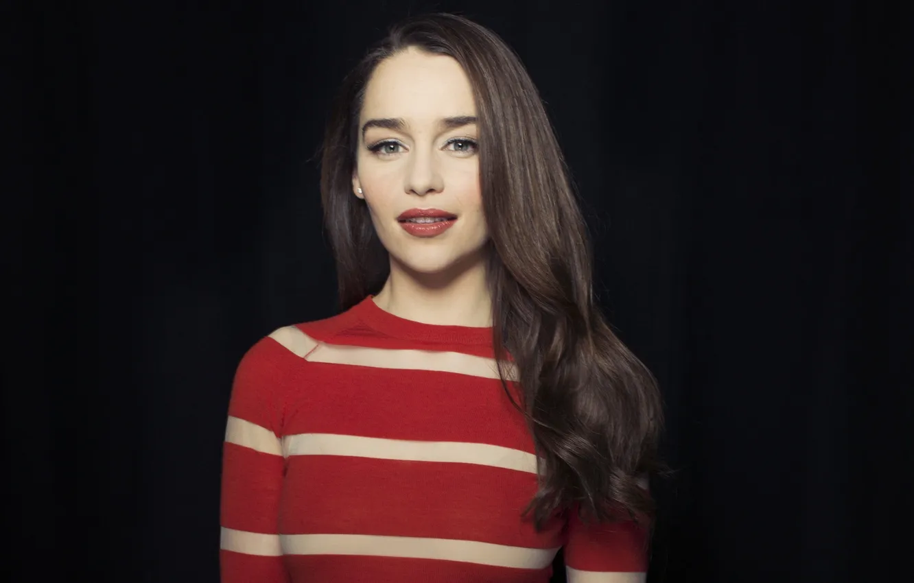 Photo wallpaper smile, actress, Emilia Clarke, Emilia Clarke