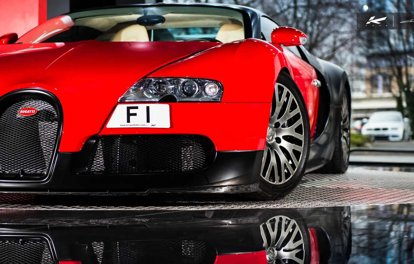 Photo wallpaper Bugatti, Veyron, Bugatti, Veyron, Kahn Design