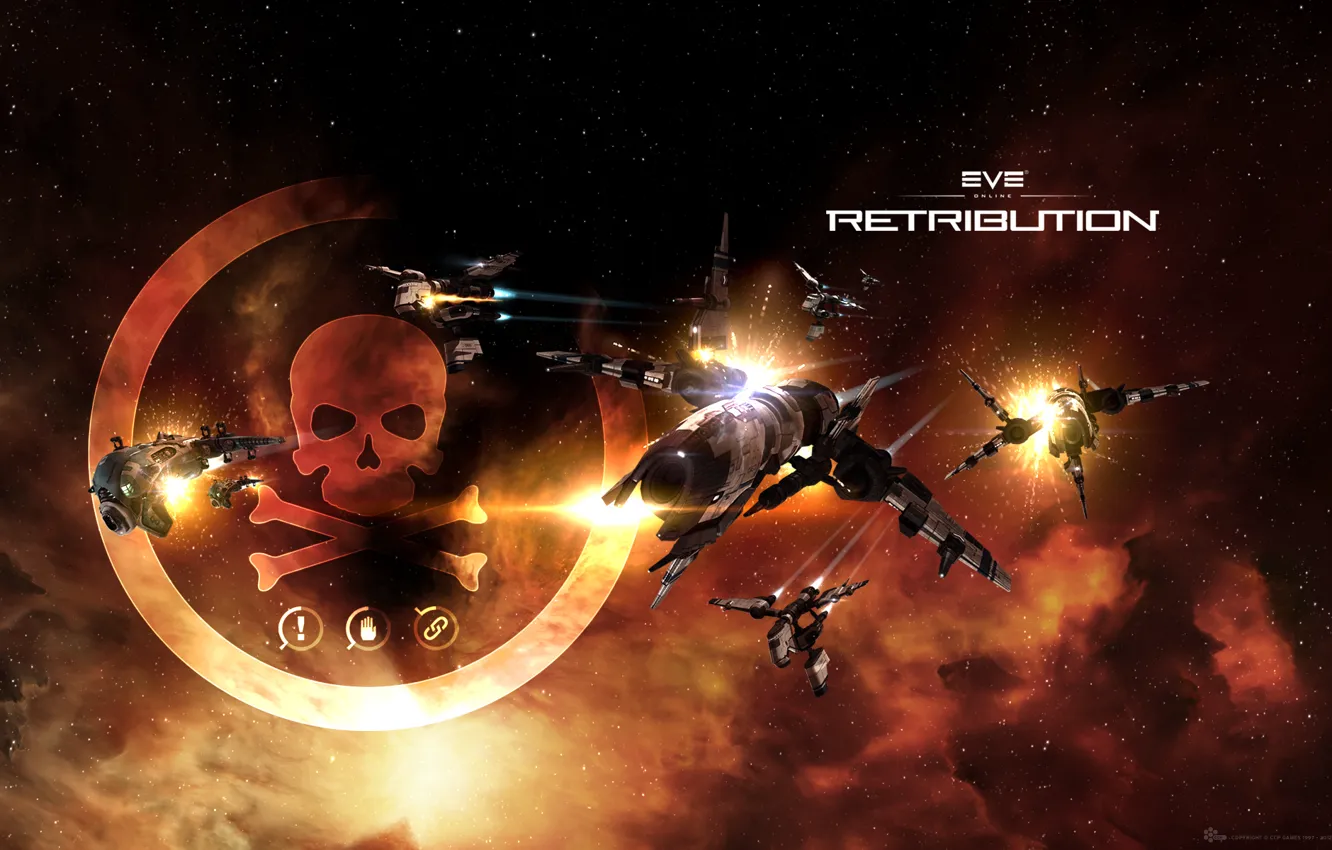 Photo wallpaper space, fiction, eve