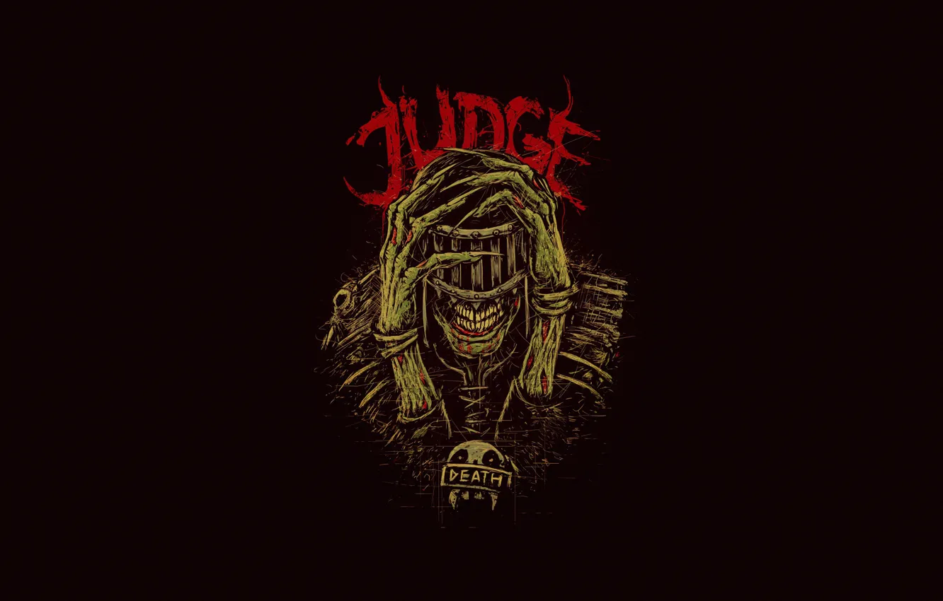 Photo wallpaper style, background, skull, minimalism, art, Batman, style, skulls