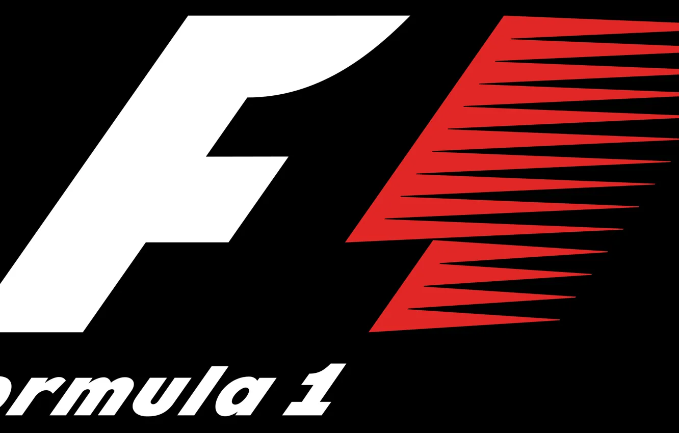 Photo wallpaper logo, formula 1, Formula 1, fon, F1, F1