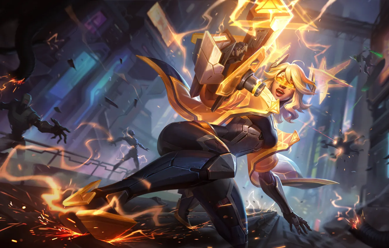 Photo wallpaper art, League of Legends, LoL, Project, skin, Zero