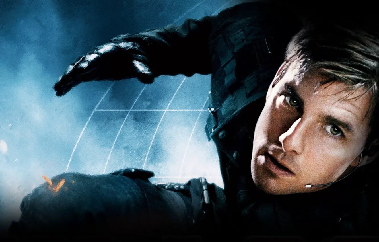 Photo wallpaper Look, Tom Cruise, Tom Cruise, Mission Impossible, Mission impossible 3