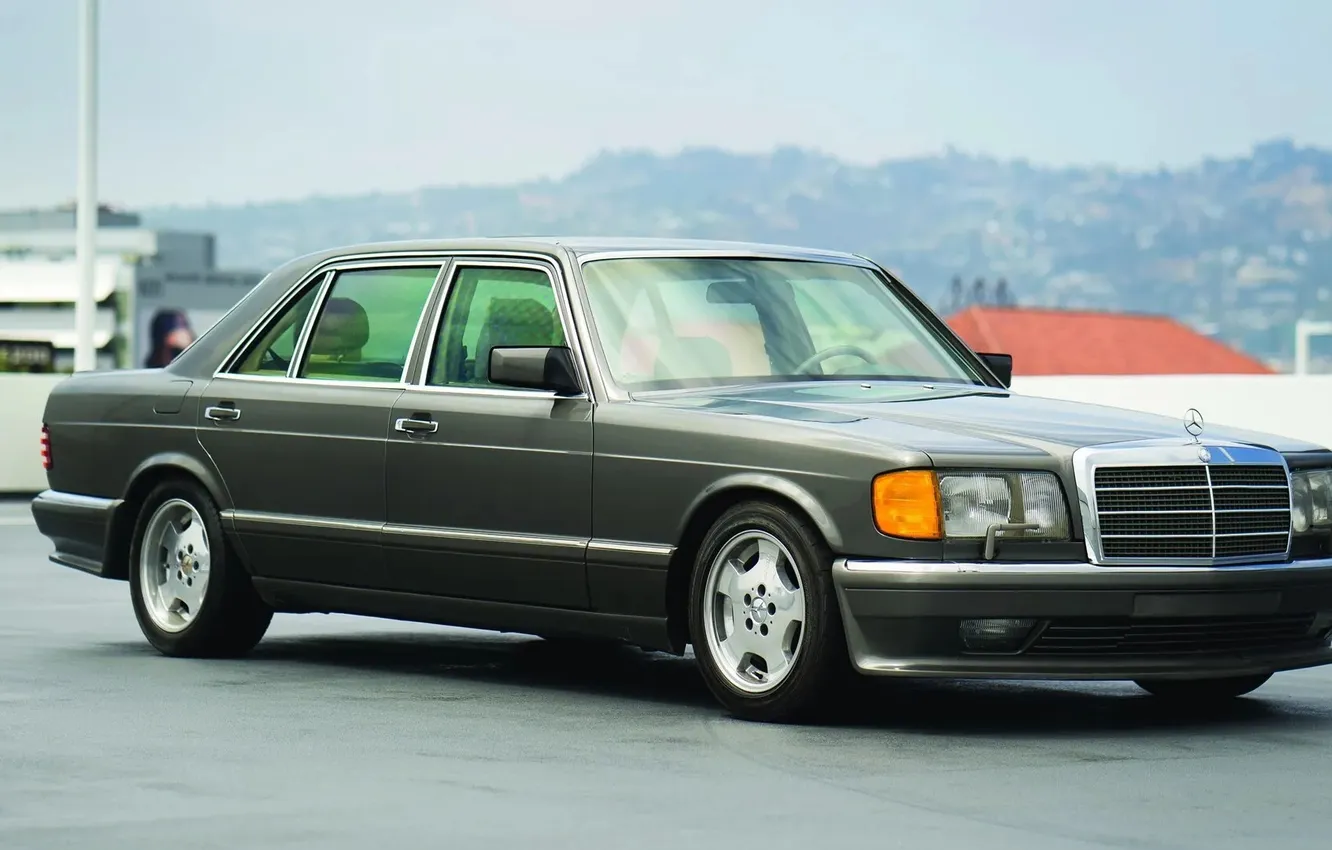 Photo wallpaper AMG, Mercedes - Benz, w126, 560SEL
