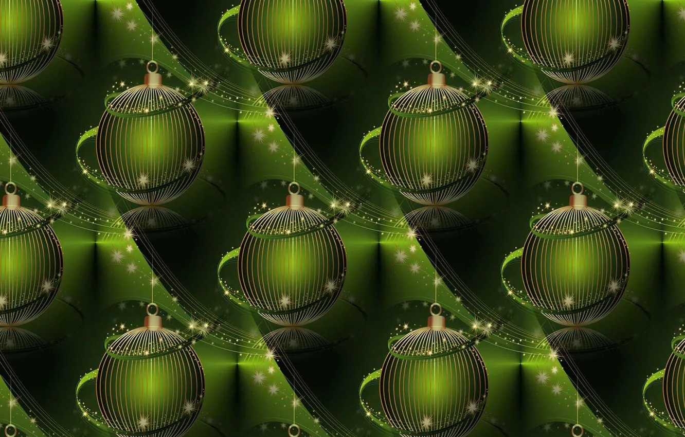 Photo wallpaper background, holiday, balls, new year, texture, art