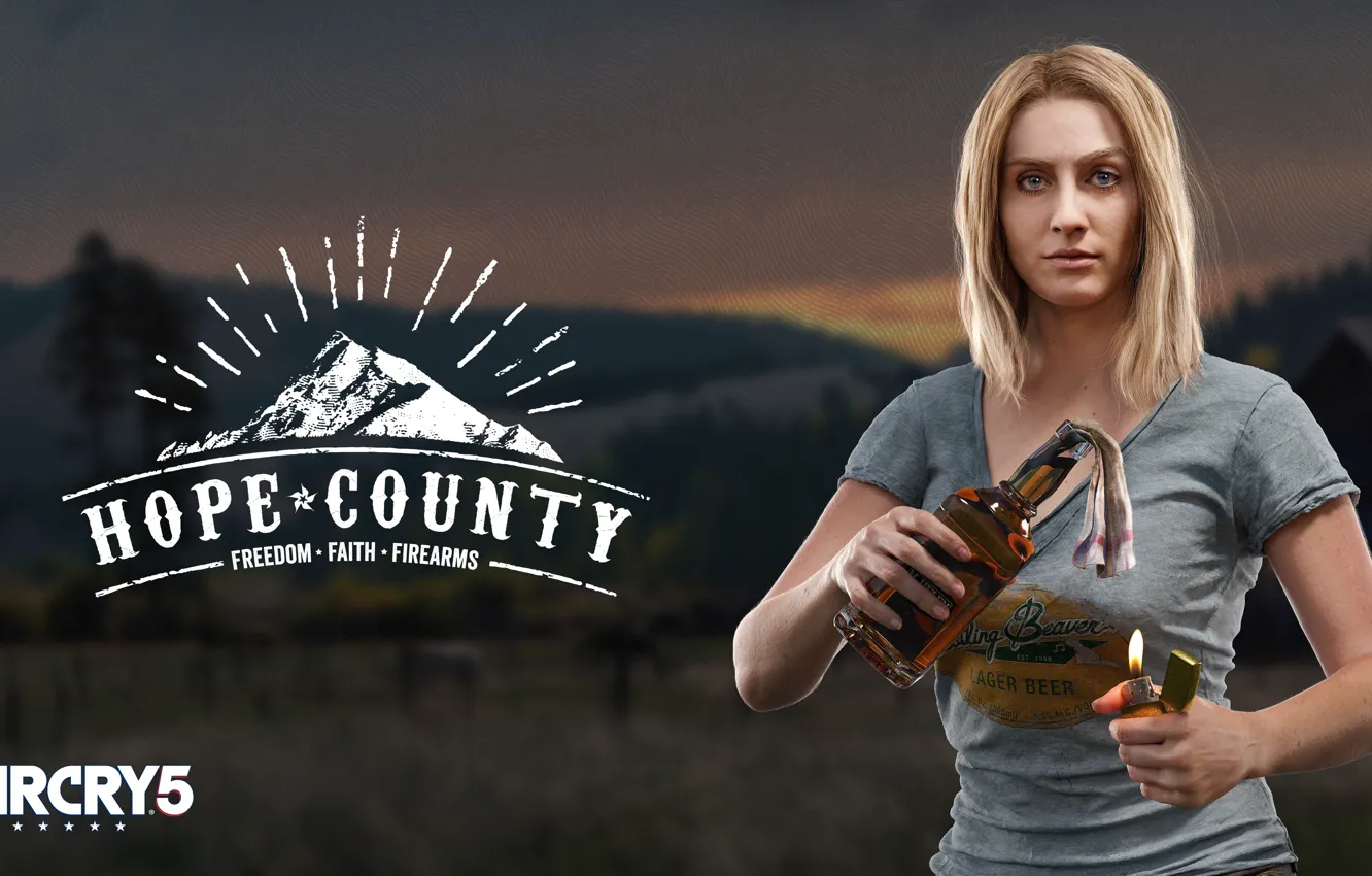 Photo wallpaper FC5, Far Cry 5, MARYMAY