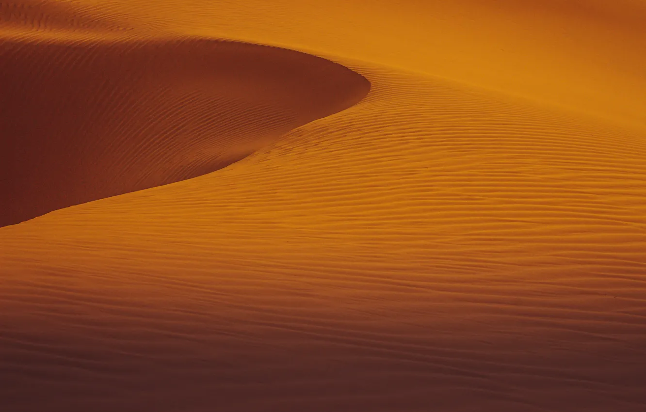 Photo wallpaper sand, nature, desert, dunes