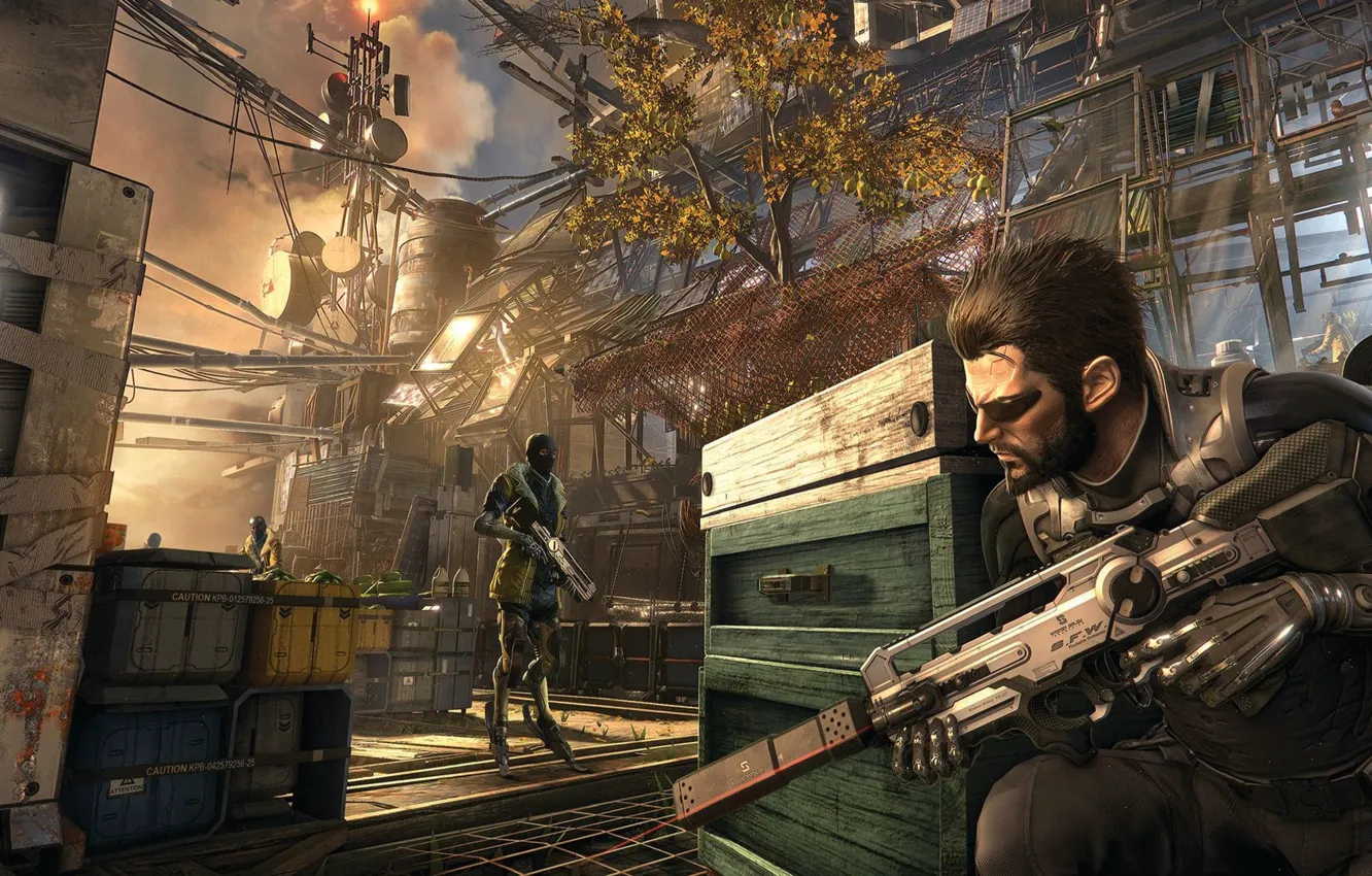 Photo wallpaper human revolution, deus ex, Eidos, Deus Ex: Mankind Divided