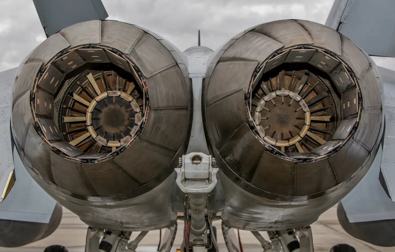Photo wallpaper fighter, jet engine, multipurpose, Hornet, FA-18E, General Electric