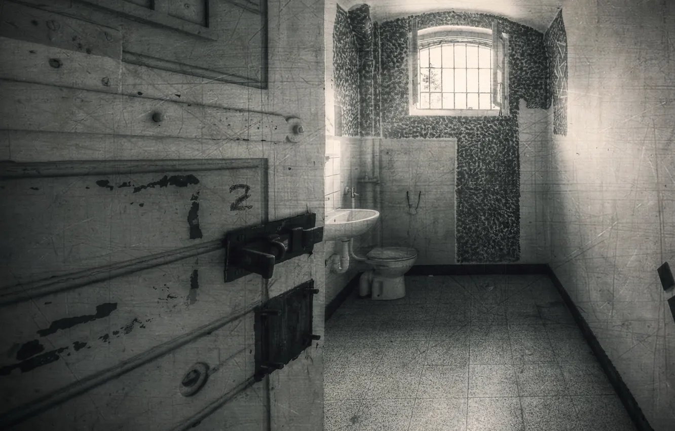 Photo wallpaper interior, camera, prison