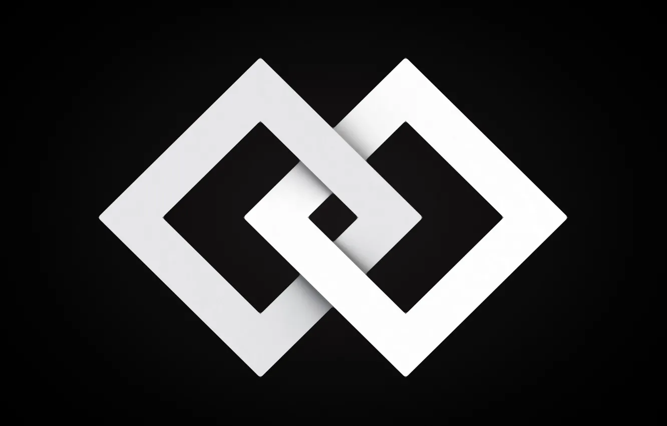 Photo wallpaper design, pattern, logo, squares