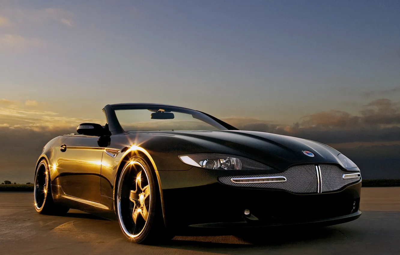 Photo wallpaper sports car, convertible, the front, handsome, Fisker, Tramonto