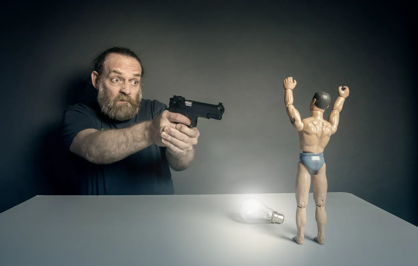 Photo wallpaper weapons, people, the situation