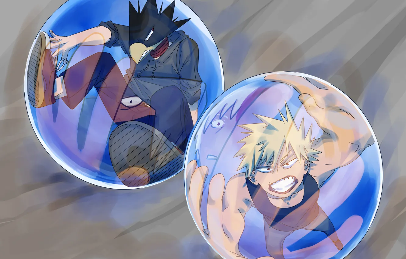 Photo wallpaper balls, guy, Boku no Hero Academy, My hero Academy, My Hero Academia