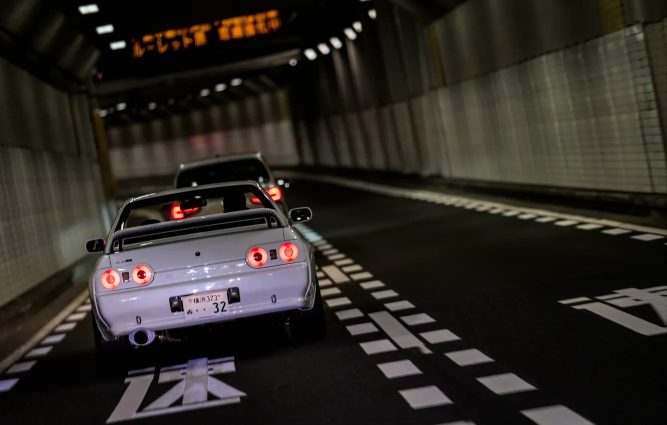 Photo wallpaper GTR, Nissan, R32, Coupe, Skyline, JDM, Japan Car, GTR 32