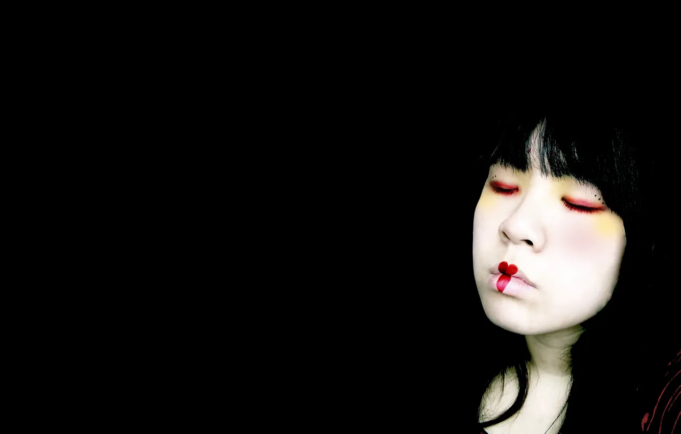 Photo wallpaper girl, reverie, China