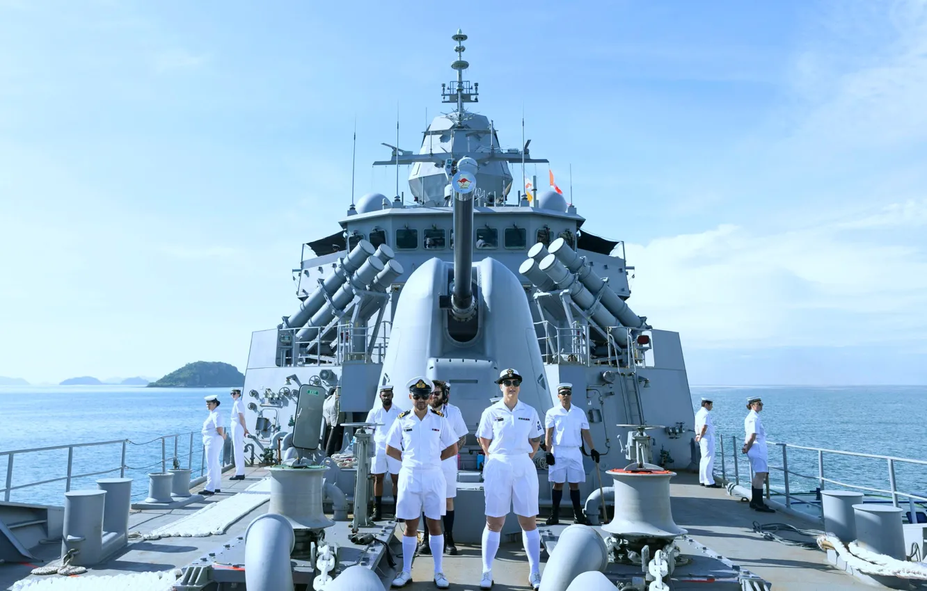 Photo wallpaper Australia, frigate, HMAS Arunta