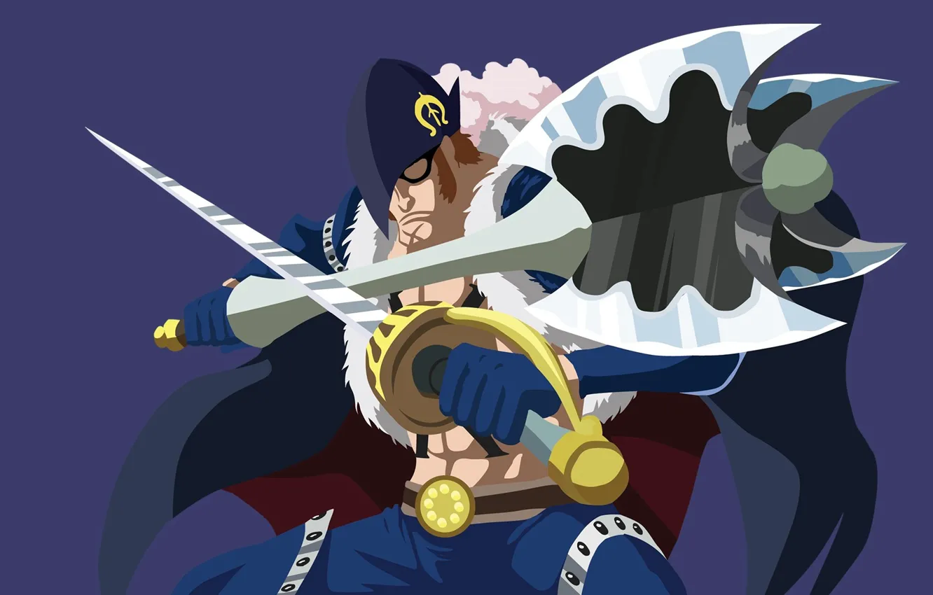 Photo wallpaper sword, game, One Piece, anime, man, fight, ken, blade