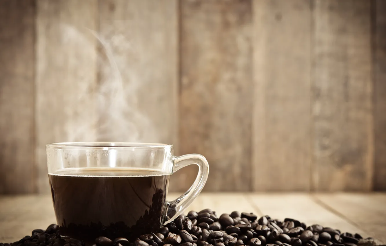 Photo wallpaper coffee, drink, coffee beans