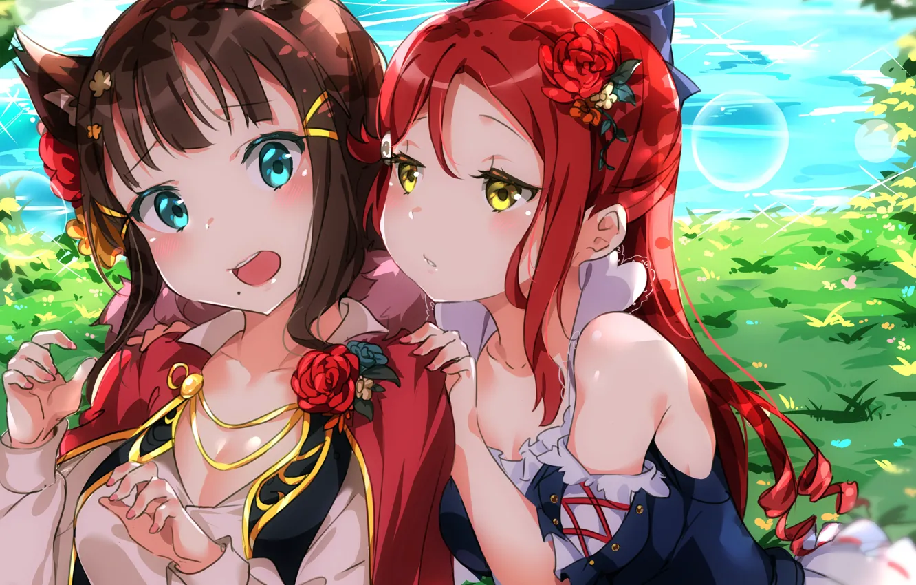 Photo wallpaper anime, art, girl, love live! school idol project