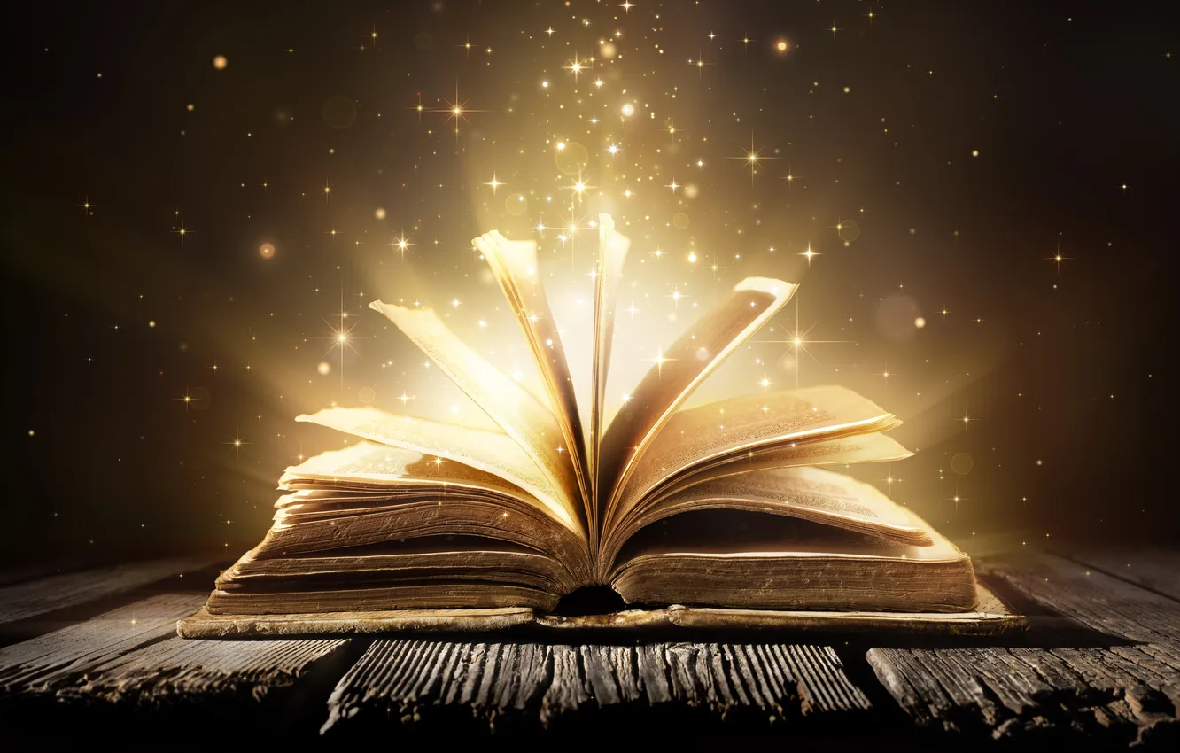 Photo wallpaper light, fantasy, magic, old, fairytale, imagination, Mystery, magical