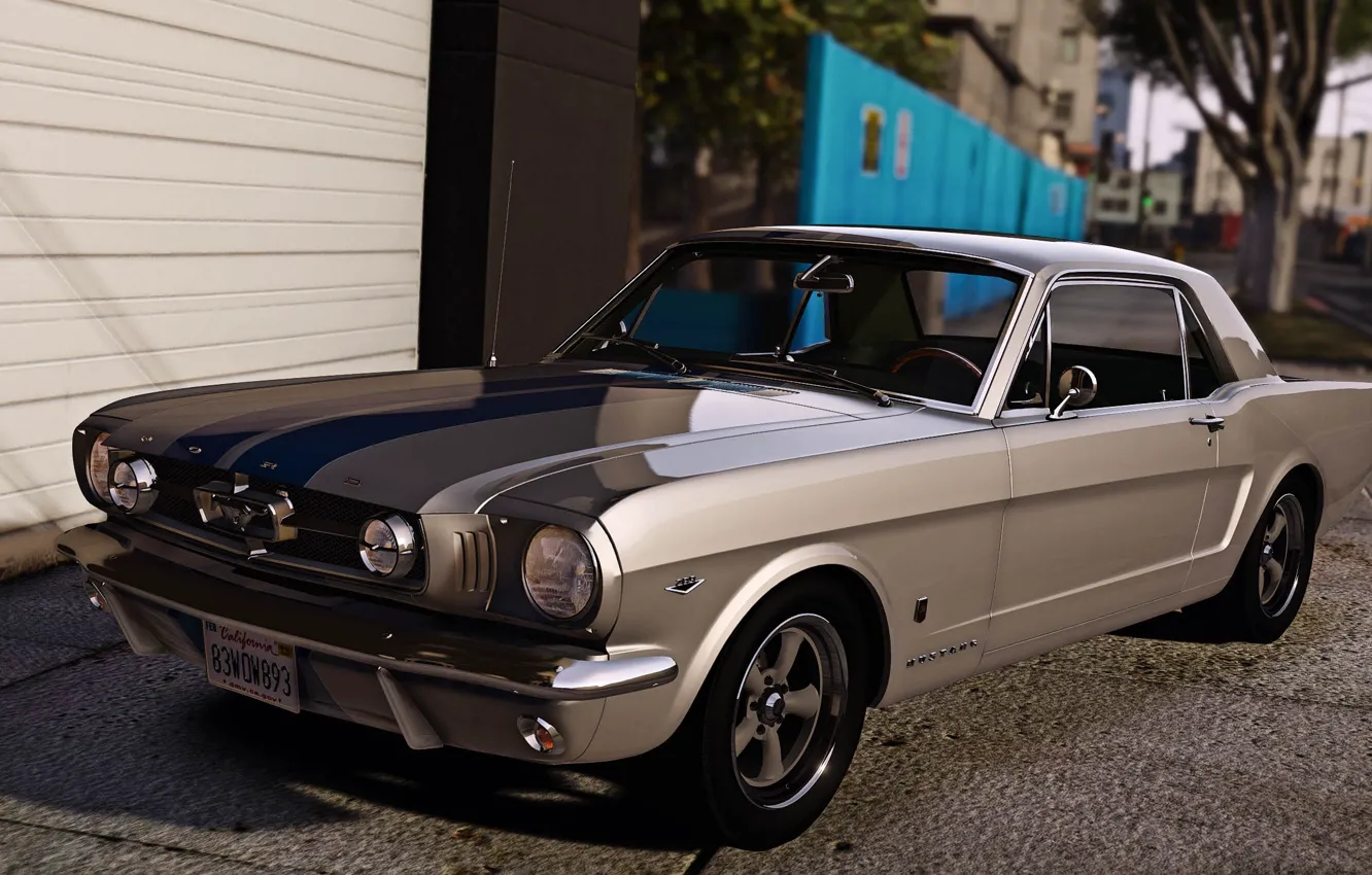 Photo wallpaper Mustang, GTA, Grand Theft Auto V