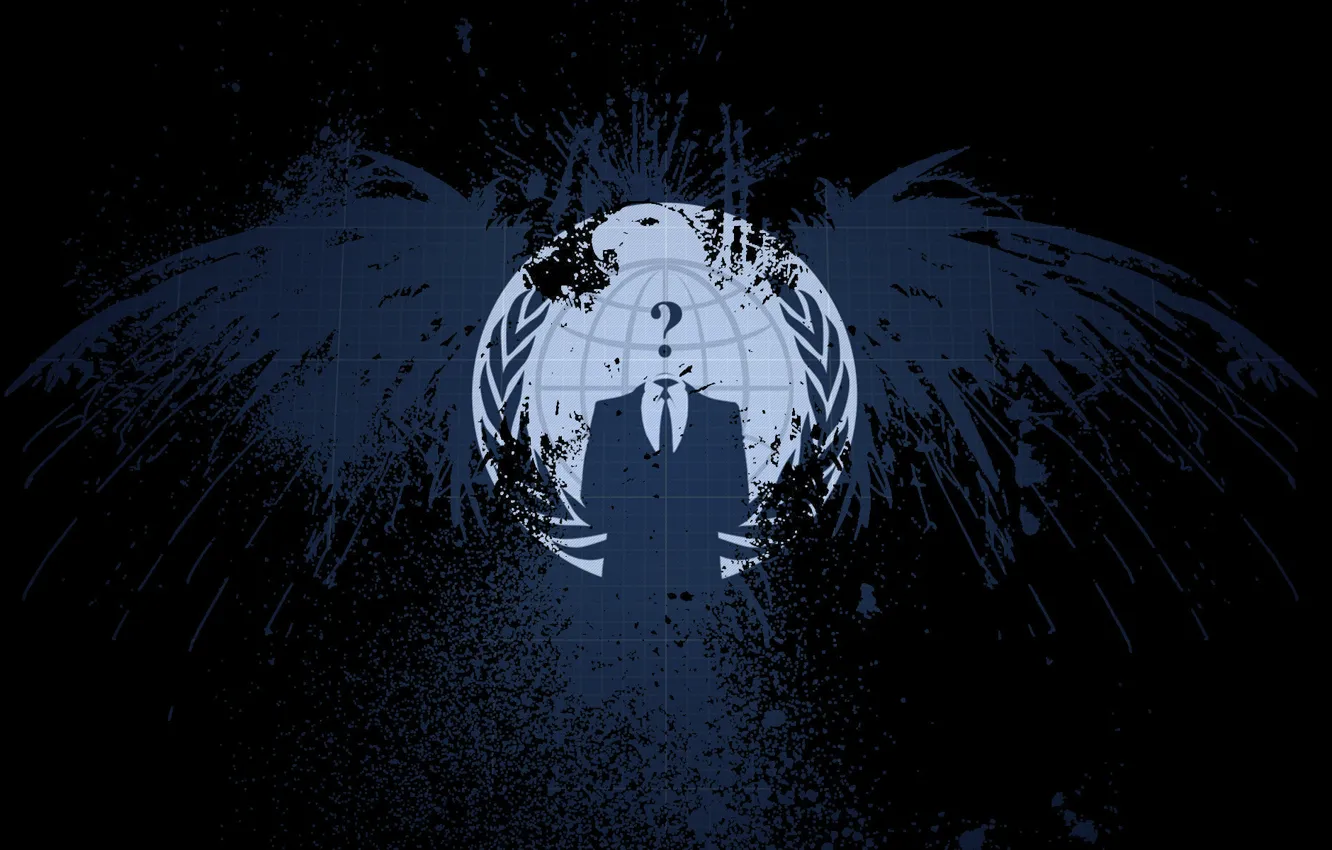 Photo wallpaper Anonymous, Hacking, Informaticos, Troyanos