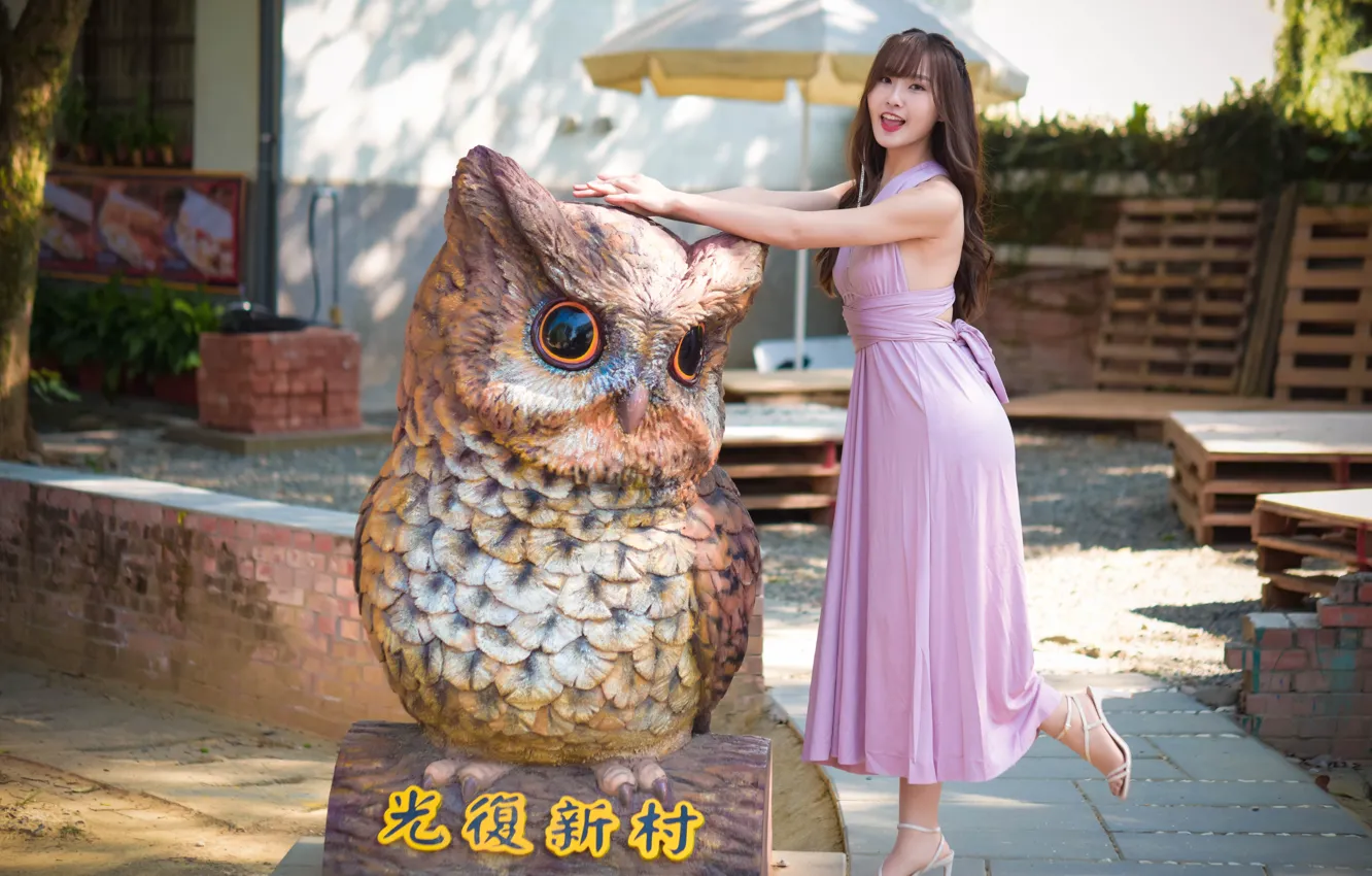 Photo wallpaper China, girl, sexy, girls, woman, model, asian, cute