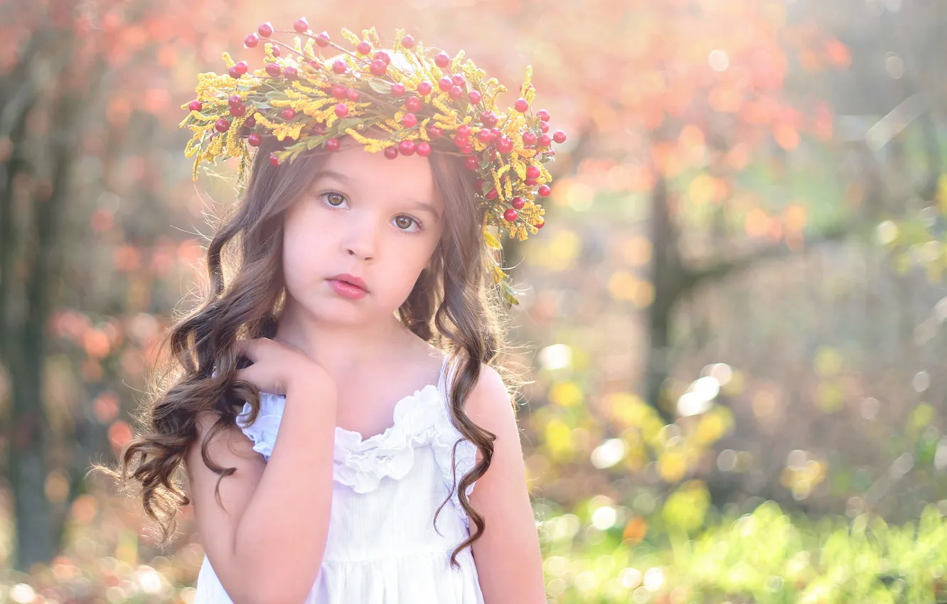 Photo wallpaper look, mood, girl