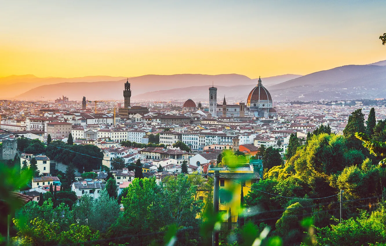 Photo wallpaper Italy, Florence, attraction, Italy, Florence