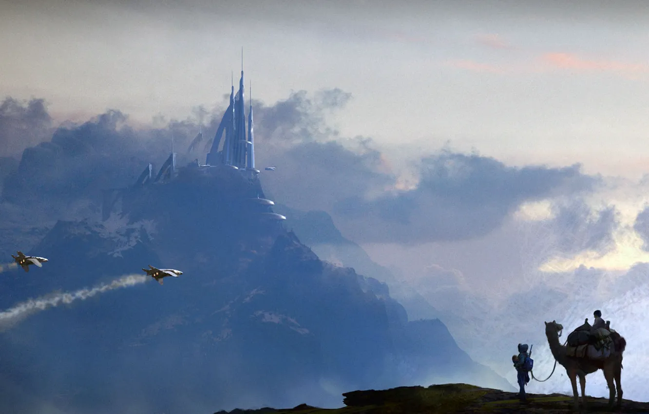 Photo wallpaper Star Wars, Computer art, Alex Tornberg, The Sci-Fi