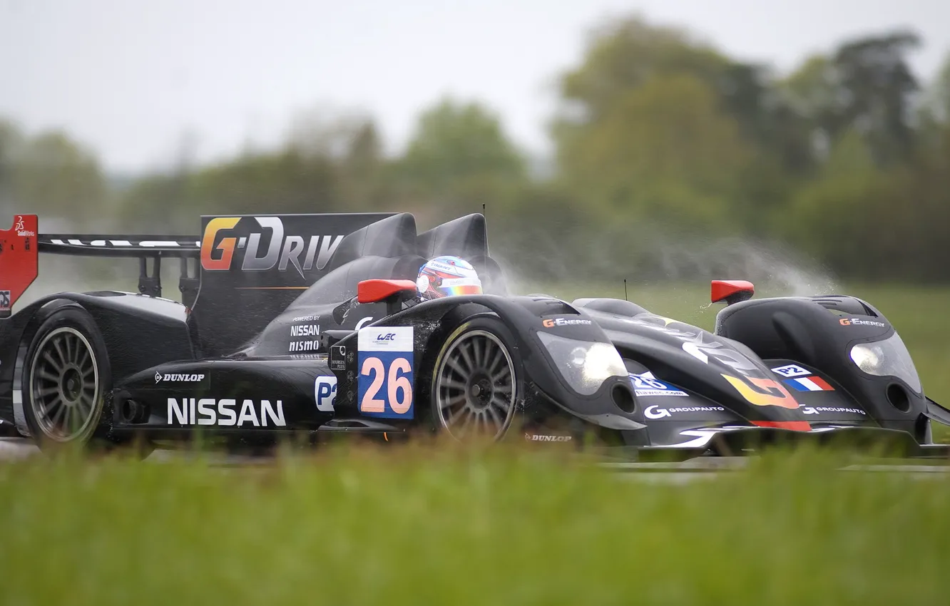 Photo wallpaper sport, the car, Nissan, Racing, Signatech Nissan