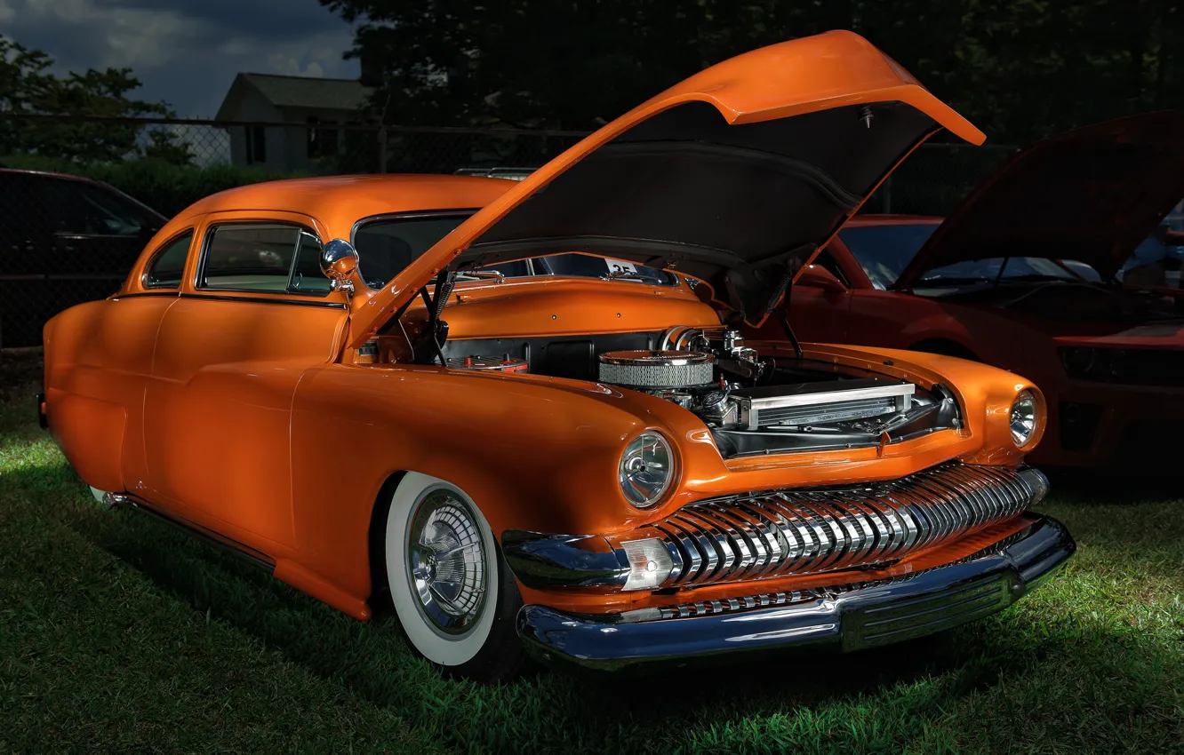 Photo wallpaper 1951, Mercury, Custom Coupe