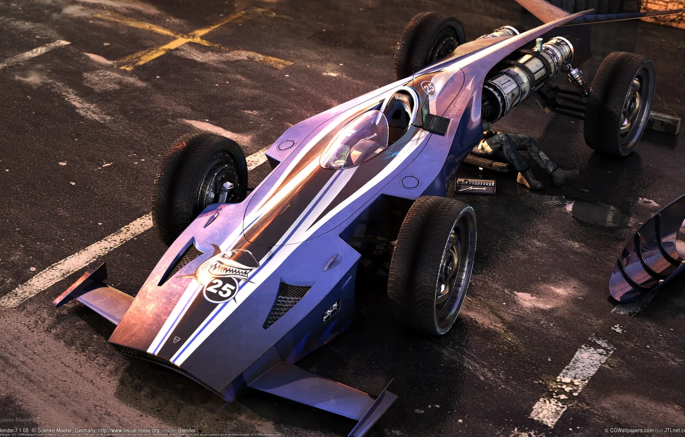 Photo wallpaper race, the car, soenke maeter