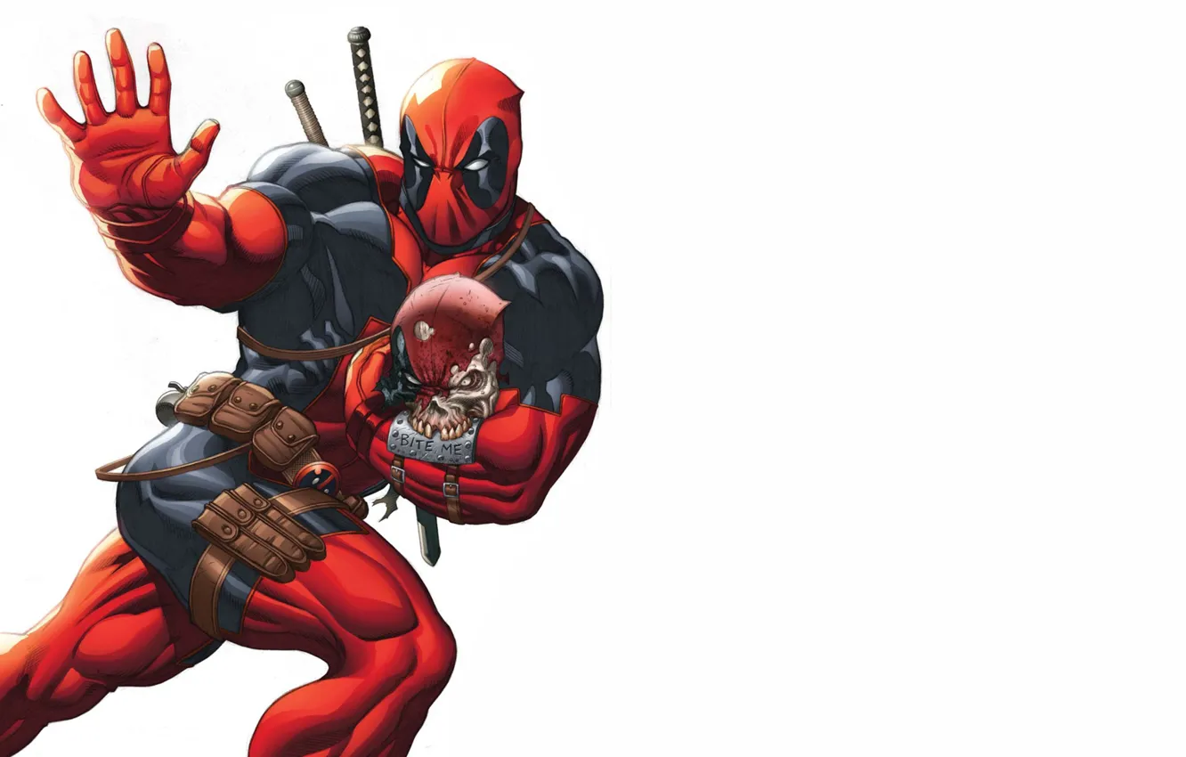 Photo wallpaper Deadpool, Marvel, Deadpool, Wade Wilson, Marvel, Wade Wilson