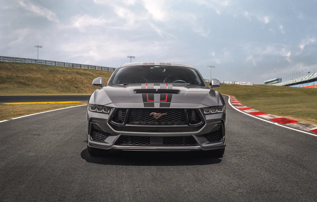 Photo wallpaper Ford, Mustang GT, Performance Manual, Ford Mustang GT, Ford Mustang GT, Limited Edition, 60th Anniversary, …