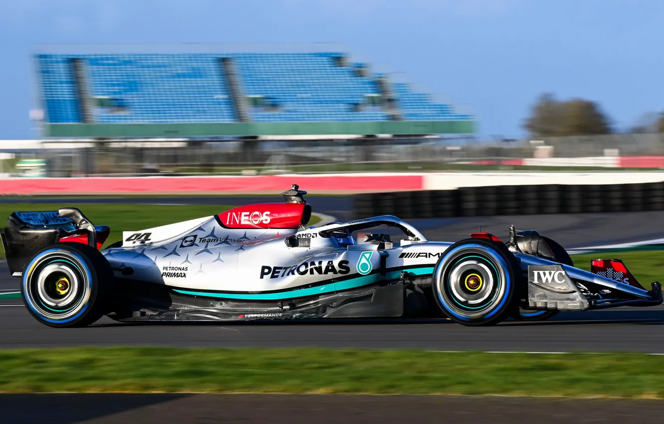 Photo wallpaper Formula One, 2022, Mercedes-AMG F1 W13 E Performance