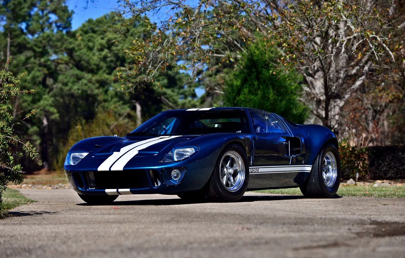 Photo wallpaper Ford, USA, 1965, GT40