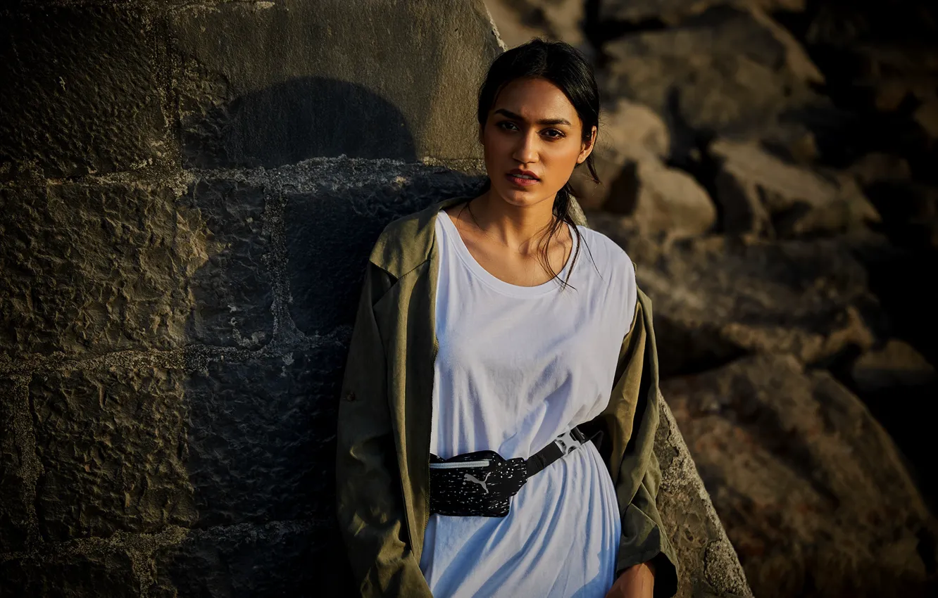 Photo wallpaper girl, eyes, smile, beautiful, model, pretty, beauty, lips