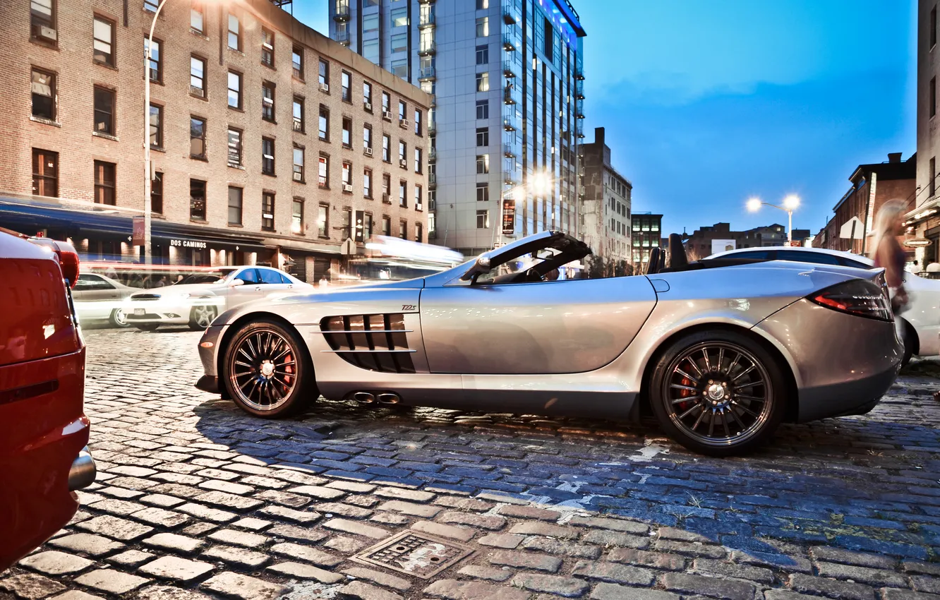 Photo wallpaper Roadster, SLR, Supercar