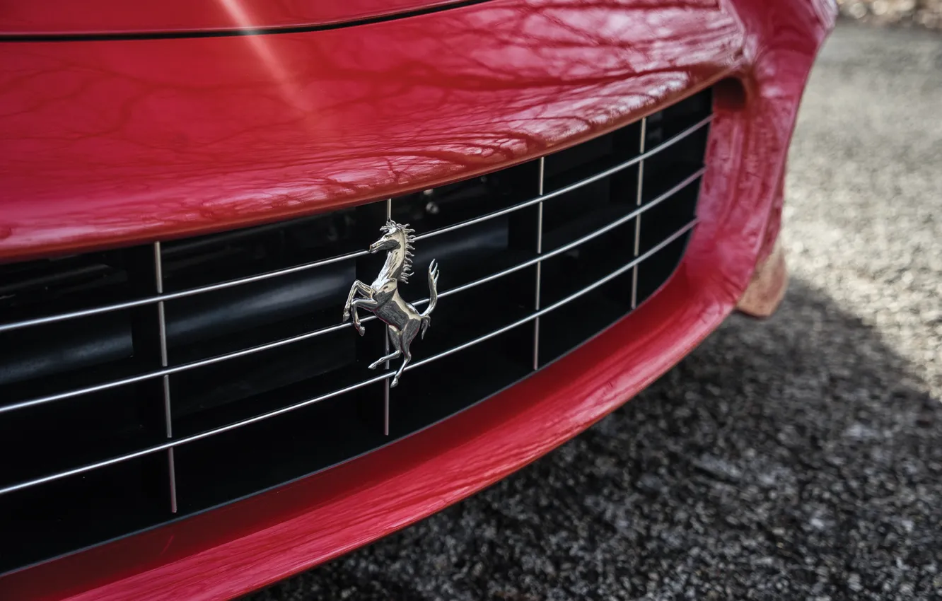 Photo wallpaper Ferrari, logo, horse, SA Aperta, Ferrari SA Aperta