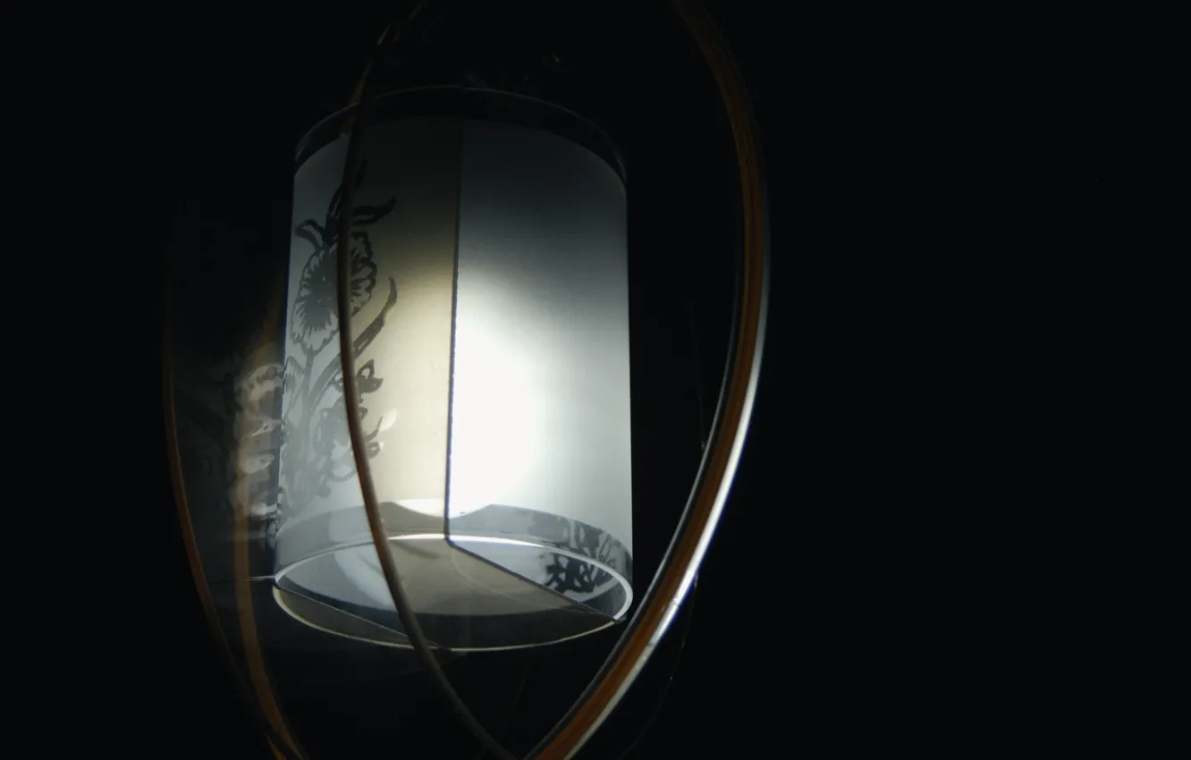 Photo wallpaper light, lamp, lantern, light